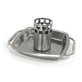 Broil King Stainless Steel Chicken Roaster with Pan